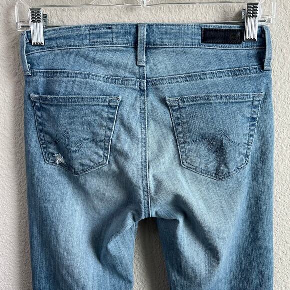AG Adriano Goldschmied Stevie Capri Jeans Women's 25 Mid Rise Slim Straight Leg - Picture 6 of 8